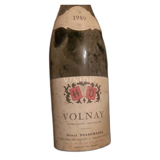 Bourgogne Volnay Henri Delagrange 1989