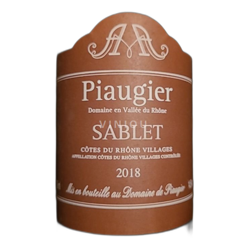 Thung lũng Rhône Côtes-du-rhône-villages Domaine de Piaugier Sablet 2018