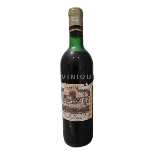Bordeaux Pauillac Château Grand-Puy Ducasse 1967