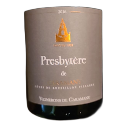 Roussillon Côtes du Roussillon Villages Presbytère de Caramany 2016