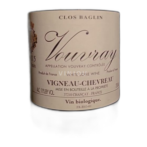 Loire Valley Vouvray Vigneau-Chevreau Clos Baglin 2015