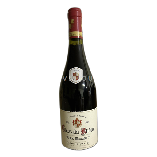Thung lũng Rhône Côtes-du-rhône Vieux Manuscrit 2021
