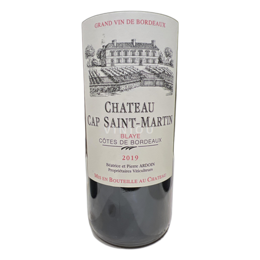 Bordeaux Blaye-Côtes-de-Bordeaux Château Cap Saint-Martin 2019