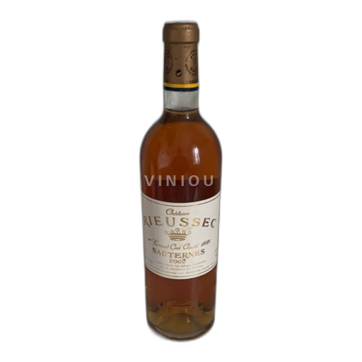 Burdeos Sauternes Grand Cru Château Rieussec 2002