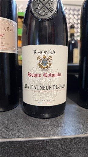 Thung lũng Rhône Châteauneuf-du-pape Rhoneas Roque Colombe Không niên vụ