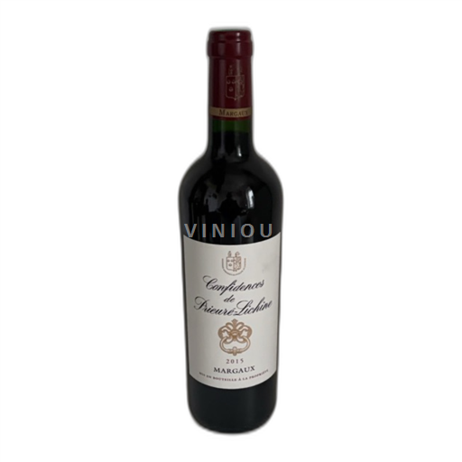 Bordeaux Margaux Château Prieurélichine Confidences 2015