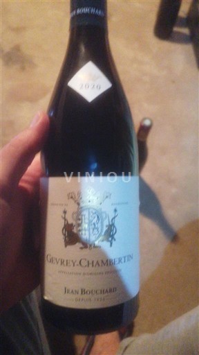 Bourgogne Gevrey-chambertin Jean Bouchard 2020