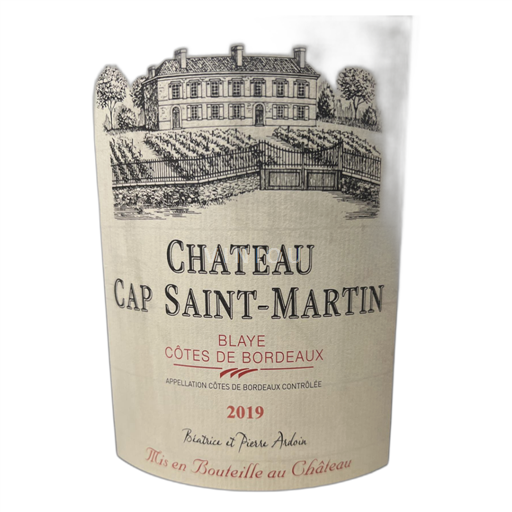 Bordeaux Blaye-Côtes-de-Bordeaux Château Cap Saint-Martin 2019