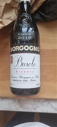 Piemonte Barolo Borgogno Riserva 2016