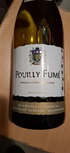 Loiredalen Pouilly-fumé Claude Michot Les berthiers 2019