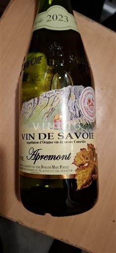 Savoyen und Bugey Apremont Domaine marc portaz 2023