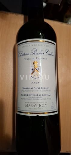 Bordeaux Montagne-saint-émilion Chateau Rocher Calon du diamant 2020