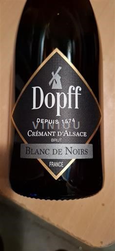 Alsace Not Specified Dopff Au Moulin Blanc de noirs 2019