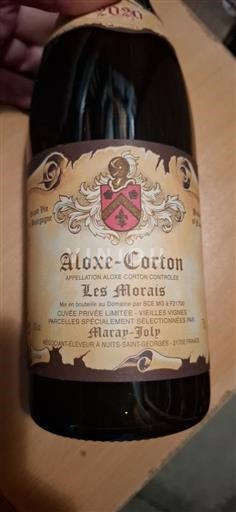 Burgundija Aloxe-Corton Grand Cru Maray Joly Les Morais Neleten.