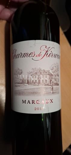 Bordeaux Margaux Charmes De Kirwan 2012