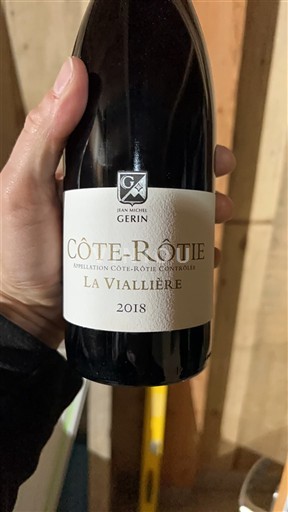 Vallée du Rhône Côte-rôtie Grand Cru Jeanmichel Gerin La Viallière 2018