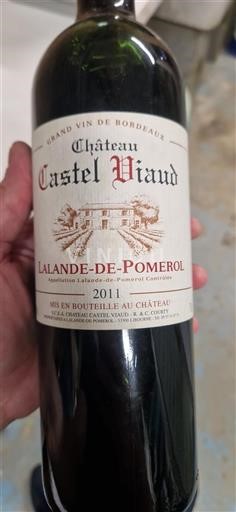 Bordeaux Lalande-de-pomerol Château Castel Viaud 2011
