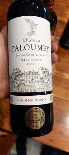 Bordeaux Haut-Médoc Château Paloumey 2021