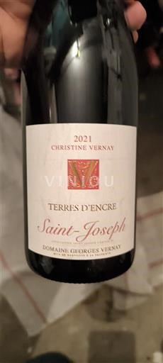Rhône Valley Saint Joseph Georges Vernay Terres d'Encre 2021