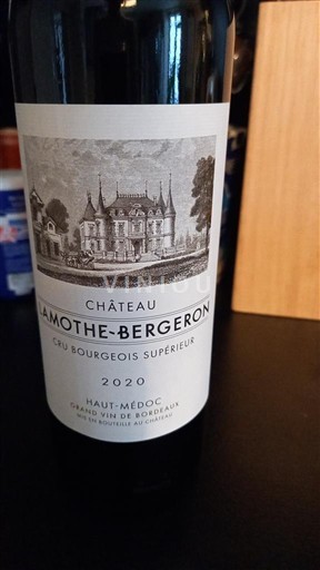 Burdeos Haut-Médoc Château Lamothe Bergeron 2020