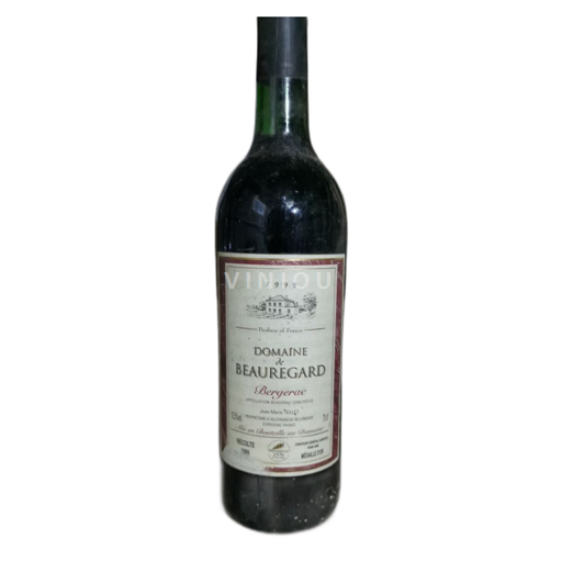 Sydväst Bergerac Domaine Beauregard 1999