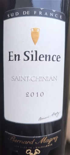 Languedoc Saint-Chinian Bernard Magrez En Silence 2010