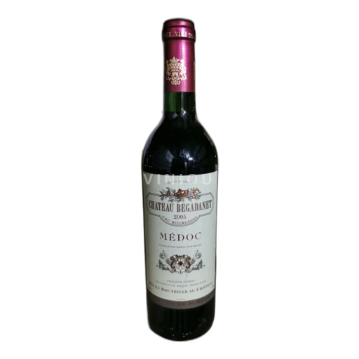 Vin Rouge sec Château Bégadanet 2005 France Bordeaux Médoc AOC Cru Bourgeois