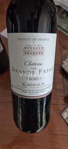 Bordeaux Château Les Grands Frênes 2020