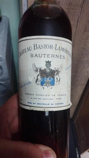 Bordeaux Sauternes Château Bastorlamontagne Niet-geïntegreerd