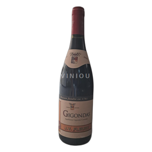 Rhônen laakso Gigondas J.V. Fleury Ei vuosikertaa