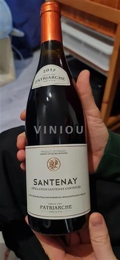 Burgundy Santenay Grand Cru Patriarche 2017