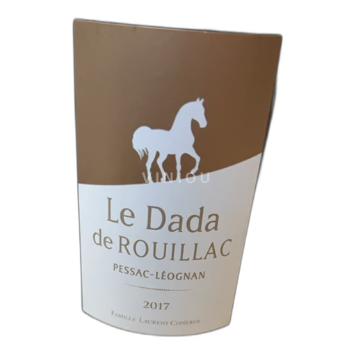 Bordeaux Pessac-Léognan Château Rouillac Le Dada 2017