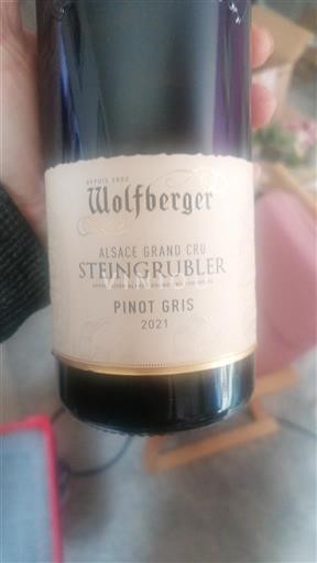 Alsacia Alsacia Gran Cru Grand Cru Wolfberger Steingrubler 2021