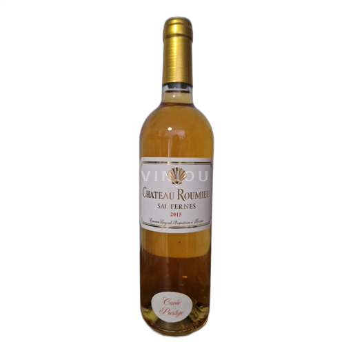 Bordeaux Sauternes Château Roumieu Prestige 2015