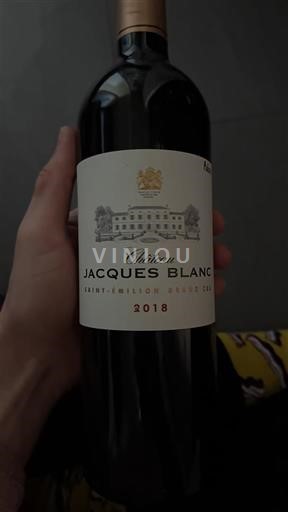 Bordeaux Saint-Émilion Grand Cru Grand Cru Château Jacques Blanc 2018