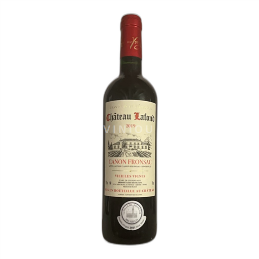 Burdeos Canon-Fronsac Château Lafond Vieilles Vignes 2019