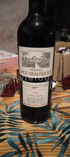 Bordeaux Côtes-de-Bordeaux Château Hyot Beauséjour Vieilles Vignes 2018
