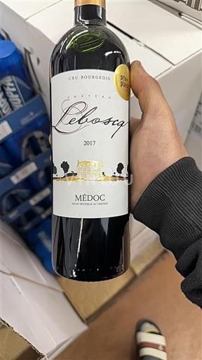 Vin Rouge sec Château Le Boscq 2017 France Bordeaux Médoc AOC Cru Bourgeois