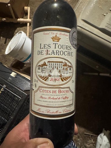 Burdeos Côtes-de-bourg Les Tours De Laroche 2015