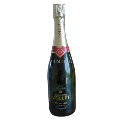Champaña Champán Collet Brut Art Déco Sin añada