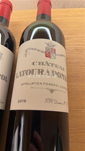 Bordeaux Pomerol Latour À Pomerol 2016
