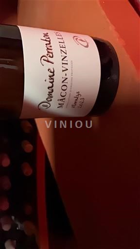 Bourgogne Mâcon og mâcon-landsbyer Domaine Perraton Macon Vinzelles Floralys 2023