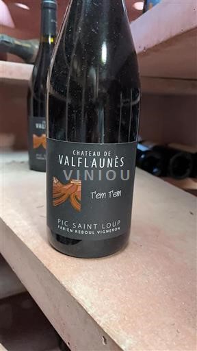 Languedoc Pic-saint-loup Château Valflaunes T'em T'em 2020