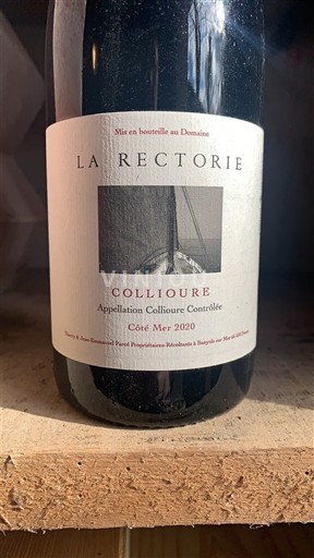Roussillon Collioure La Rectorie Côté Mer 2020