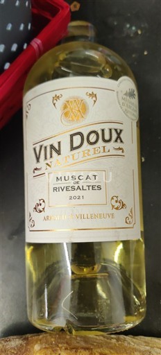 Roussillon Muscat de Rivesaltes Arnaud De Villeneuve 2021