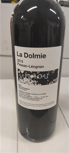 Bordeaux Pessac-Léognan La Dolmie 2013