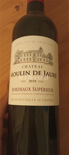 Burdeos Bordeaux superior Château Moulin De Jaure 2019