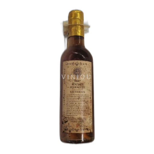 Bordeaux Sauternes Rousset Peyraguey Thumos 2007
