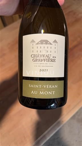 Burgundi Saint-Véran Château La Greffière Au Mont 2021