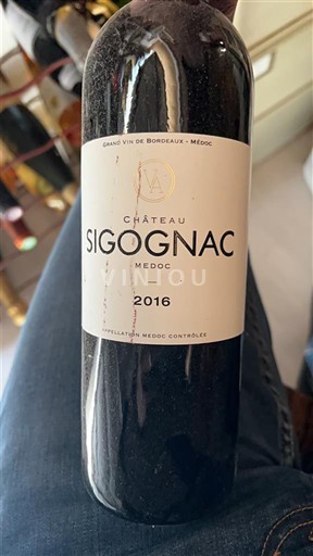 Burdeos Médoc Château Sigognac 2016